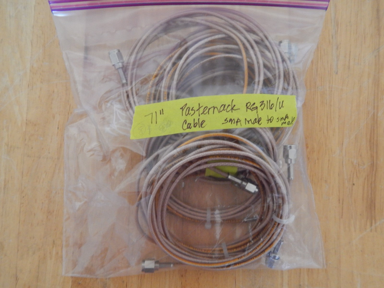 71 inch Pasternack RG316/U Cable (8 included) 71 inch Pasternack RG316/U Cable (8 included)